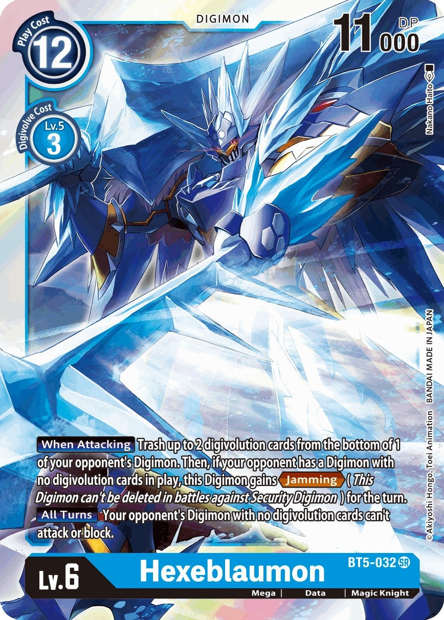 Hexeblaumon (BT5-032 SR) (BT05)