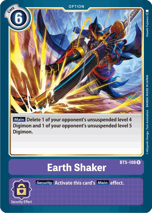 Earth Shaker (BT5-108 R) (BT05)