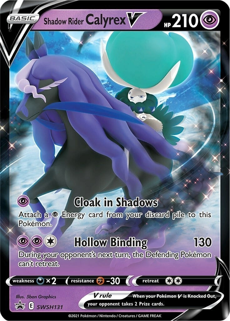 Shadow Rider Calyrex V - SWSH131 (SWSH131) (SWSD)