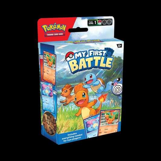 Pokemon My First Battle Charmander Squirtle