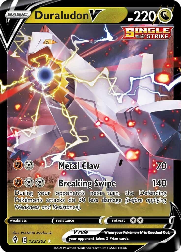 Duraludon V (122/203) (SWSH07: Evolving Skies) (SWSH07)
