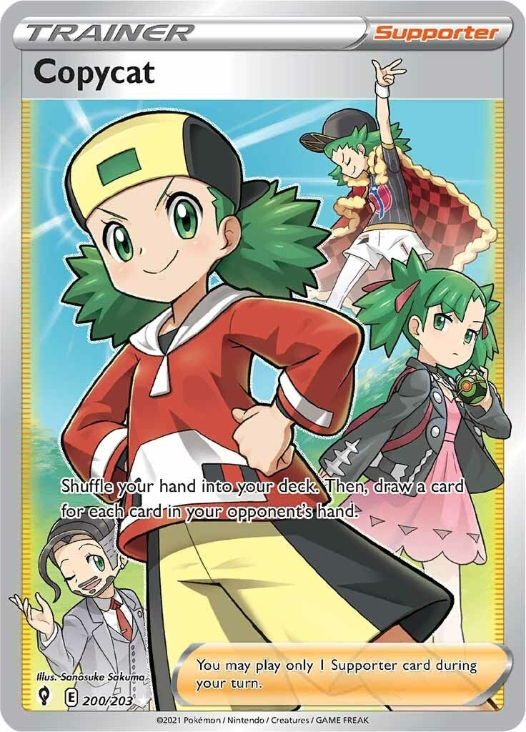Copycat (Full Art) (200/203) (SWSH07)