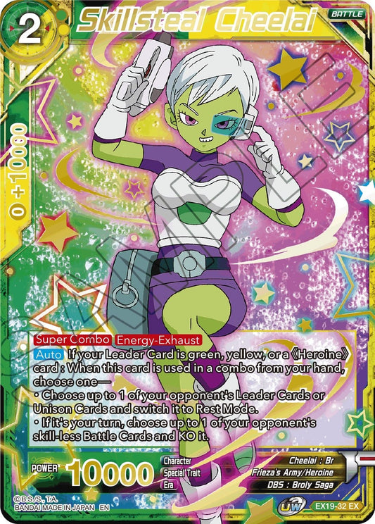 Skillsteal Cheelai (EX19-32) (Special Anniversary Set 2021) (DBS-BE19)