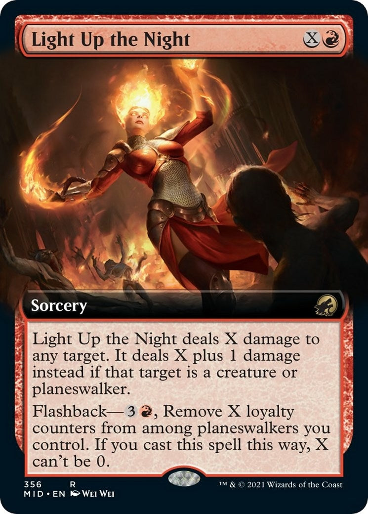 Light Up the Night (Extended Art) (356) (MID)