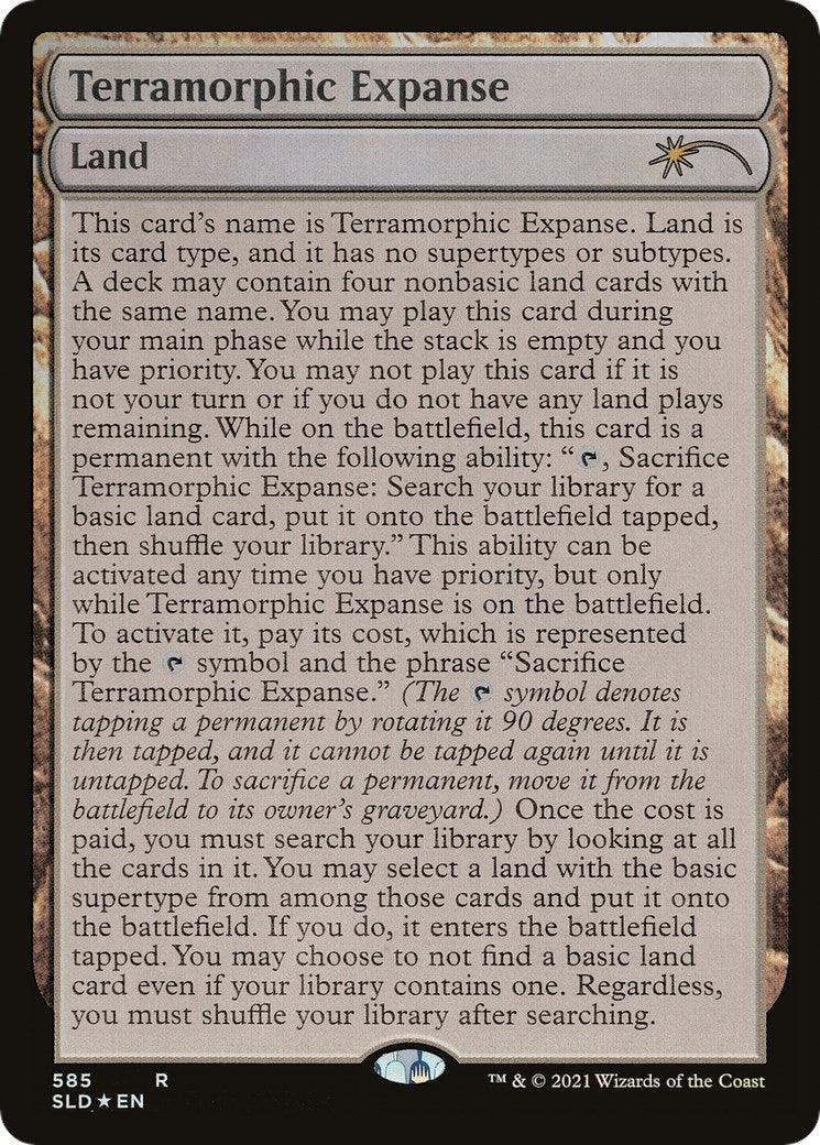 Terramorphic Expanse (Full-Text Lands) (585) (SLD)
