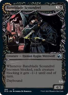 Baneblade Scoundrel (Showcase) (289) (MID)