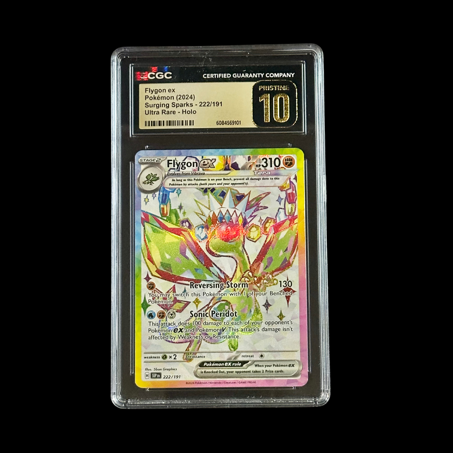 Pokemon Slab Flygon EX 222/191 CGC Pristine 10 2024