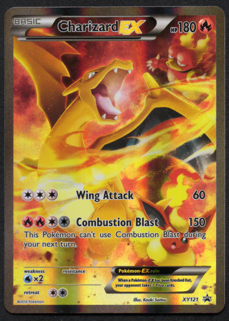 Charizard EX - XY121 (XY121) (PR)