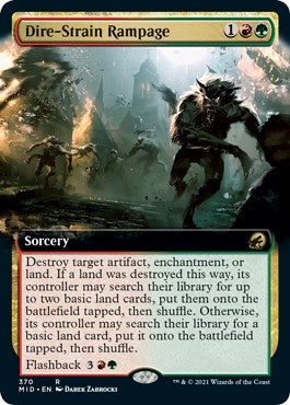 Dire-Strain Rampage (Extended Art) (370) (MID)