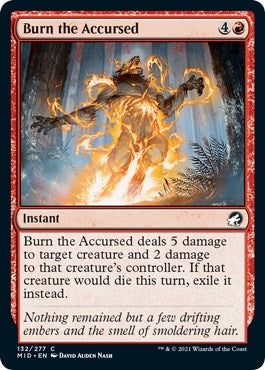Burn the Accursed (132) (MID)
