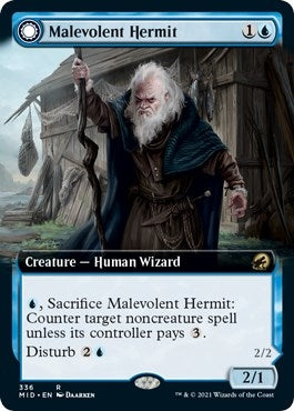 Malevolent Hermit (Extended Art) (336) (MID)