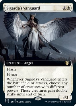 Sigarda's Vanguard (Extended Art) (46) (MIC)