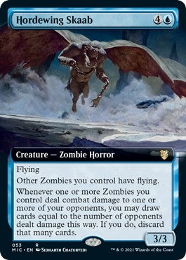 Hordewing Skaab (Extended Art) (53) (MIC)
