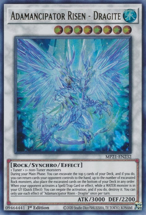 Adamancipator Risen - Dragite (MP21-EN232) (MP21)