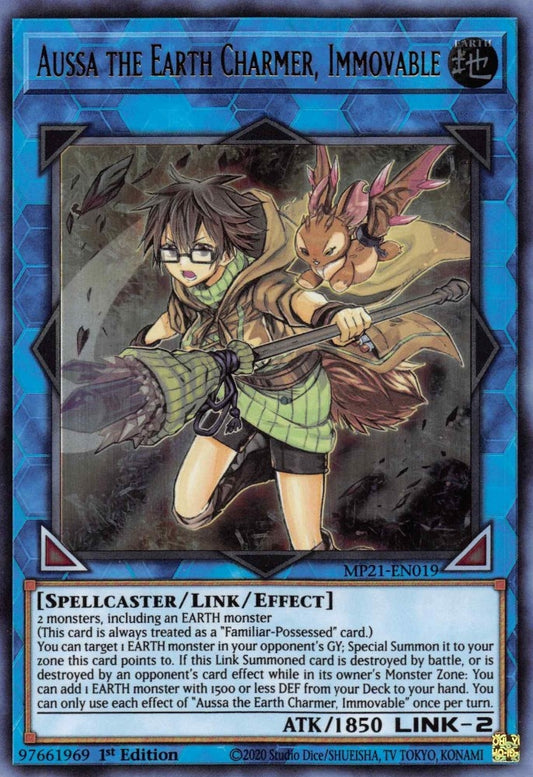Aussa the Earth Charmer, Immovable (MP21-EN019) (MP21)