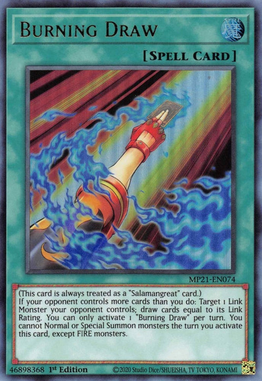 Burning Draw (MP21-EN074) (MP21)