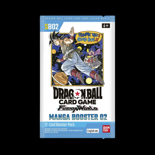 Dragon Ball Super Fusion World Manga Booster SB02 Booster Pack