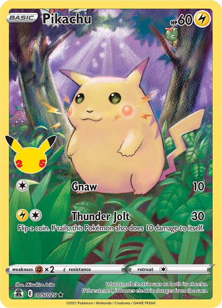 Pikachu (005/025) (CLB)