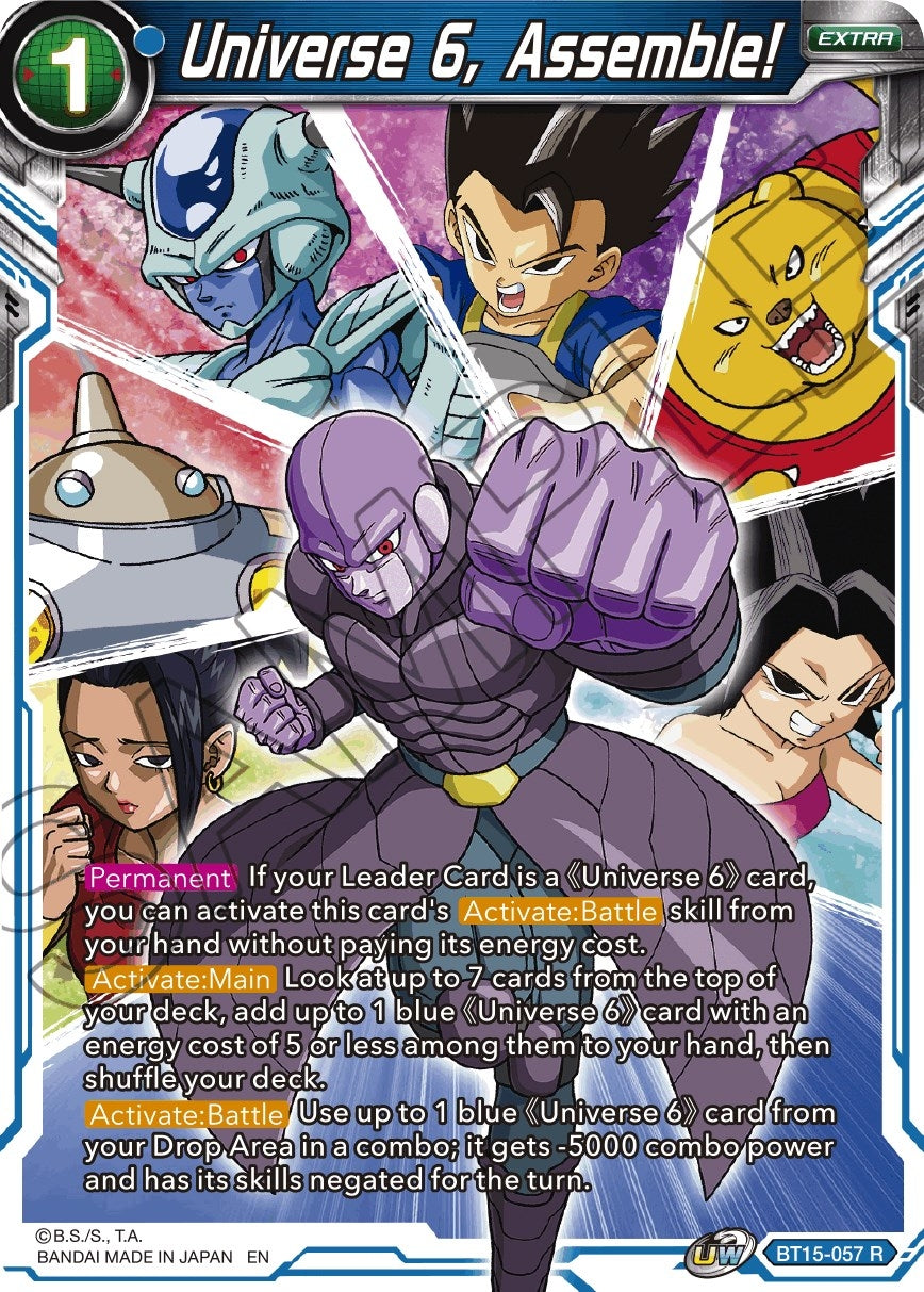 Universe 6, Assemble! (BT15-057) (Saiyan Showdown) (DBS-B15)