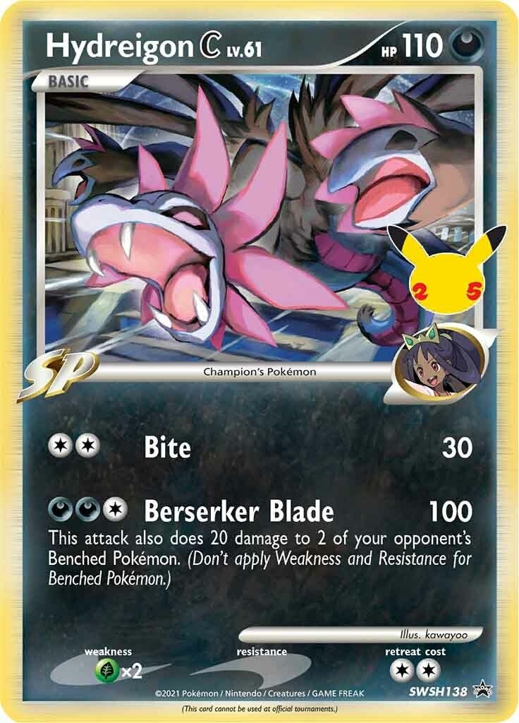 Hydreigon C lv.61 - SWSH138 (SWSH138) (SWSD)