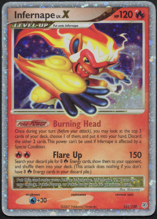 Infernape LV.X (121/130) (DP)
