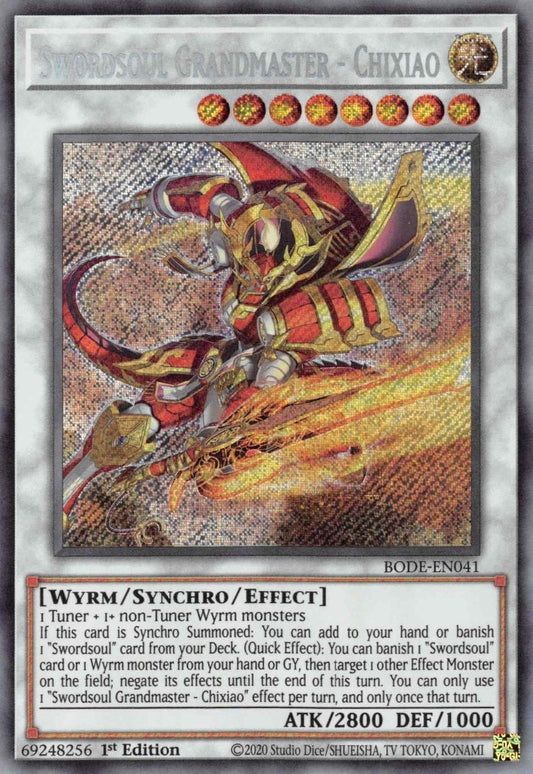 Swordsoul Grandmaster - Chixiao (BODE-EN041) (BODE)