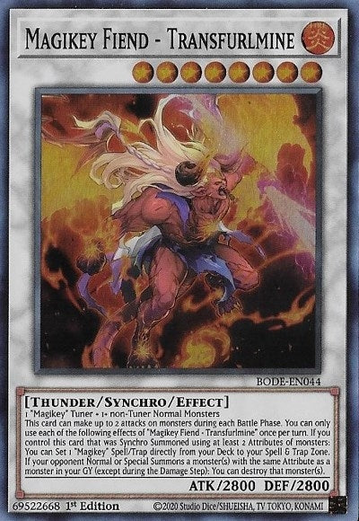 Magikey Fiend - Transfurlmine (BODE-EN044) (BODE)