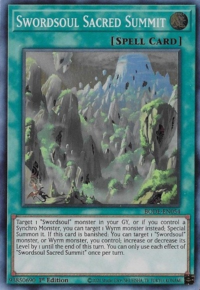Swordsoul Sacred Summit (BODE-EN054) (BODE)