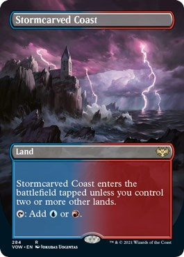 Stormcarved Coast (Borderless) (284) (VOW)