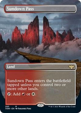 Sundown Pass (Borderless) (285) (VOW)
