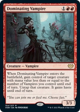 Dominating Vampire (154) (VOW)