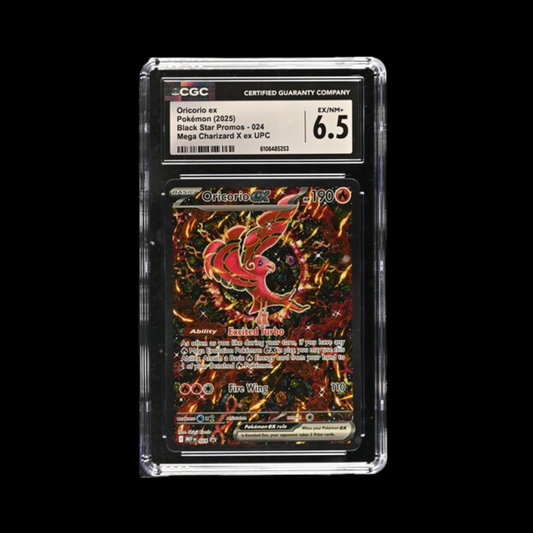 Pokemon Slab Oricorio 024 2025 CGC 6.5 Ex/Nm+