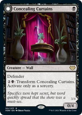 Concealing Curtains (101) (VOW)