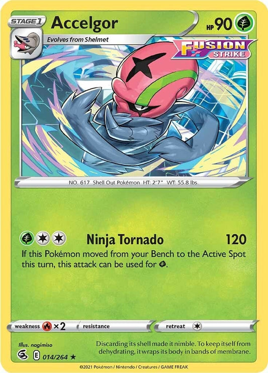 Accelgor (014/264) (SWSH08: Fusion Strike) (SWSH08)