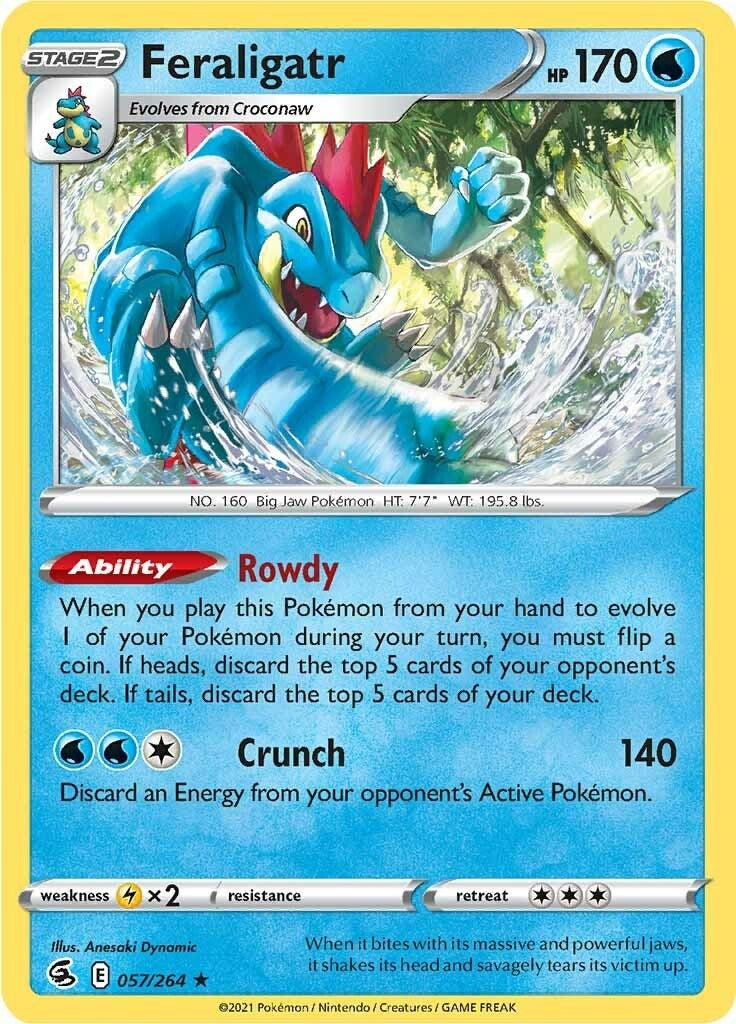 Feraligatr (057/264) (SWSH08)