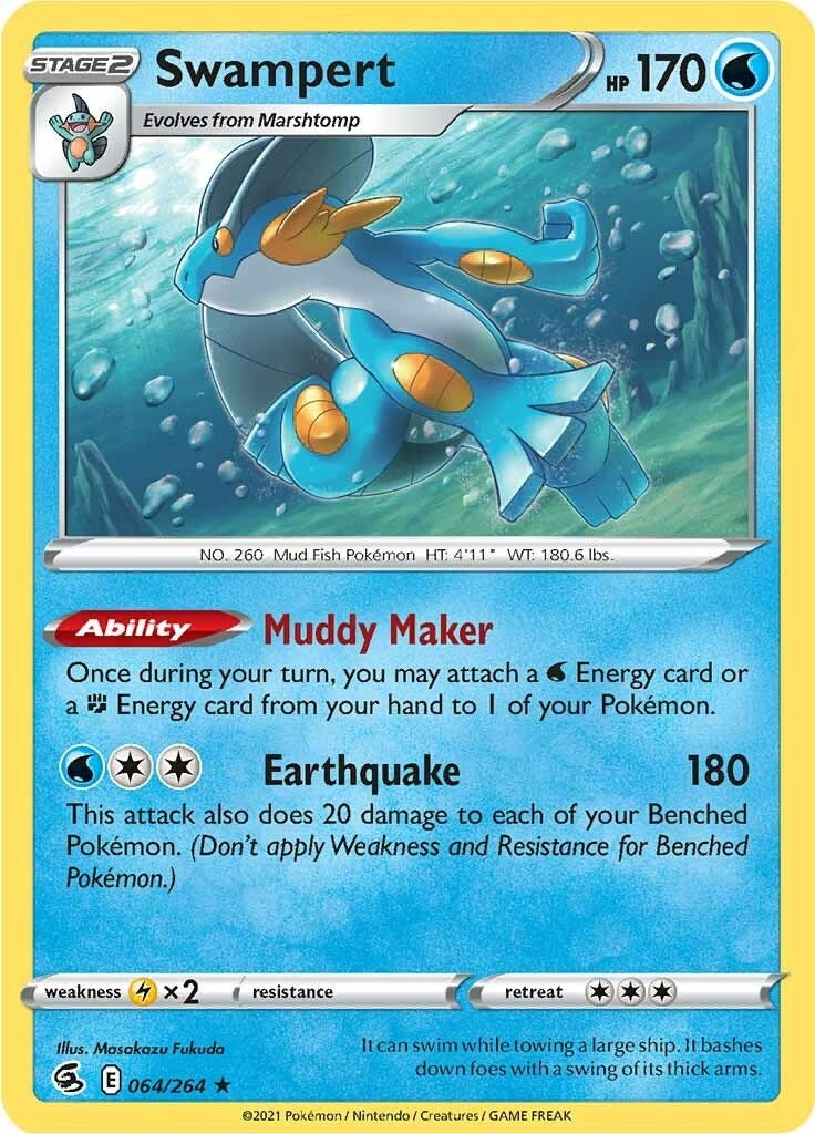 Swampert (064/264) (SWSH08)