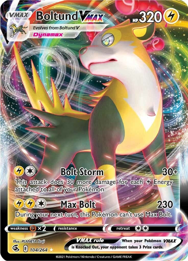Boltund VMAX (104/264) (SWSH08)