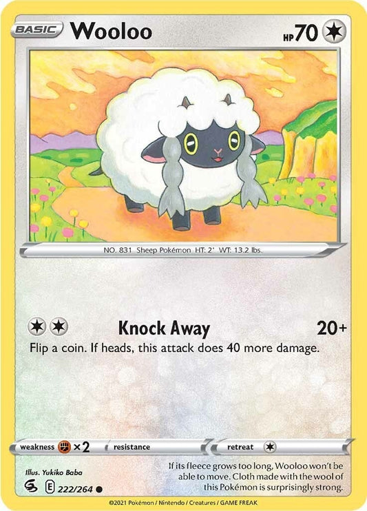 Wooloo (222) (222/264) (SWSH08)