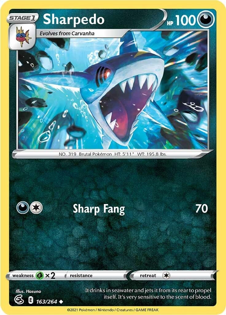 Sharpedo (163/264) (SWSH08)