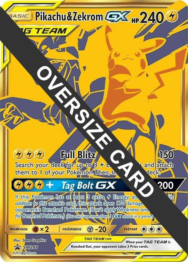 Pikachu & Zekrom GX - SM248 (SM248) (PR)