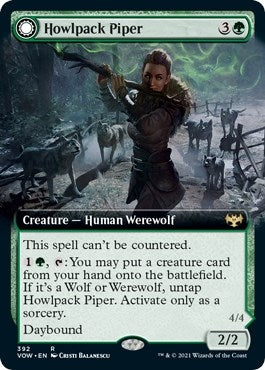 Howlpack Piper (Extended Art) (392) (VOW)