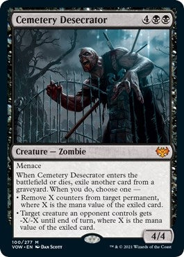 Cemetery Desecrator (100) (VOW)