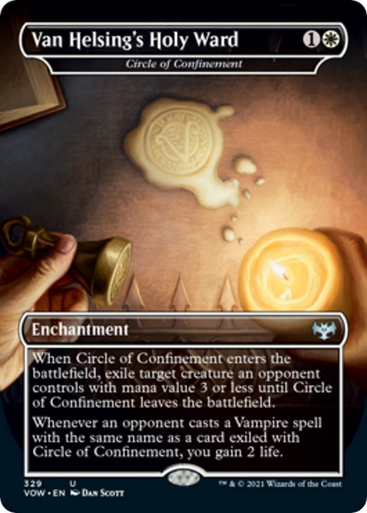 Van Helsing's Holy Ward - Circle of Confinement (329) (VOW)
