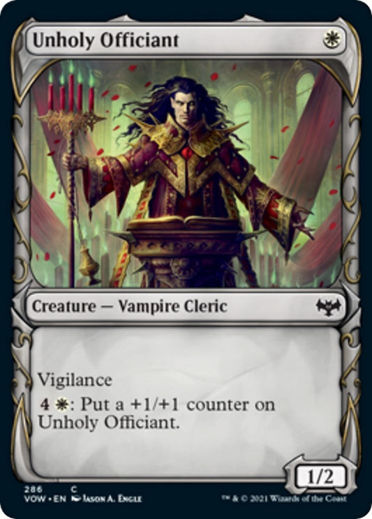 Unholy Officiant (Showcase) (286) (VOW)