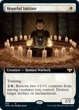 Hopeful Initiate (Extended Art) (350) (VOW)