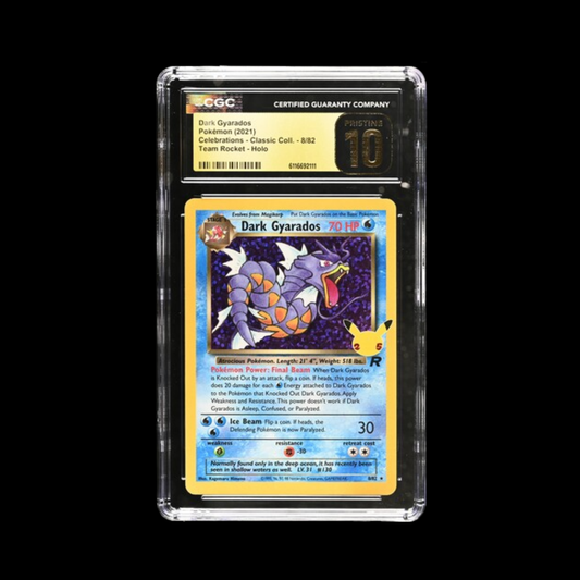 Pokemon Slab Dark Gyarados 8 CGC Pristine 10 2021