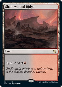 Shadowblood Ridge (181) (VOC)