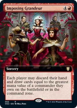 Imposing Grandeur (Extended Art) (62) (Commander: Innistrad: Crimson Vow) (VOC)