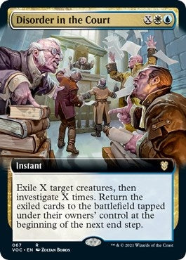 Disorder in the Court (Extended Art) (67) (VOC)