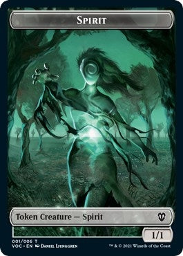Spirit (001) // Spirit (002) Double-sided Token (1 // 2) (VOC)